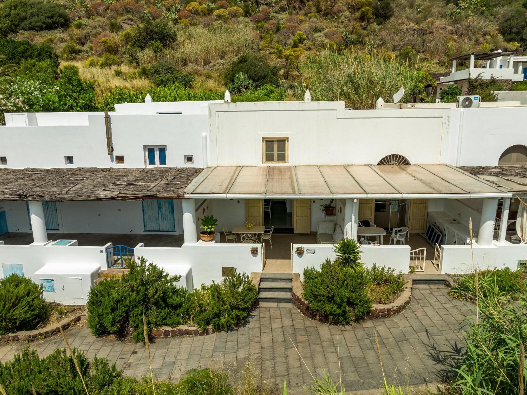 Villa Ginestra Sulla Spiaggia Di Στρόμπολι Εξωτερικό φωτογραφία